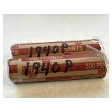 1940-P Wheat Penny Rolls