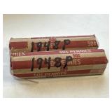 1948-P Wheat Penny Rolls