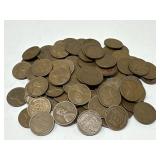 100 Unsearched Wheat Pennies