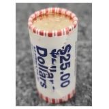$25.00-Presidential James Madison Dollar Roll P