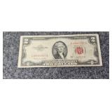 1953 B $2 Red Seal Note