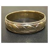 10k. Gold Band 4.34 Grams Sz.13