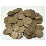 100 Unsearched Wheat Pennies