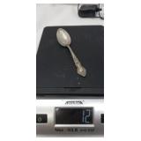 Sterling Silver Collector Spoon Massachusetts 12g