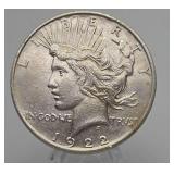 1922-D Peace Dollar
