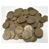 100 Unsearched Wheat Pennies