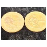 2- 1944- S- USA Philippines One Centavo Bronze