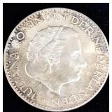 1957 NETHERLANDS Kingdom Queen JULIANA Vintage
