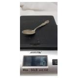 Sterling Silver Collector Spoon Court Square