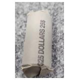 $25.00 Roll Of $1.00 Sacagawea Dollars