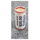 25-$1.00 Presidential Dollars Abe Lincoln