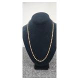 .925 Italy Sterling Necklace 22" 10.05g