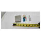 Park Sherman Cigarette Case and Lighters