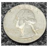 1964-D Washington Silver Quarter