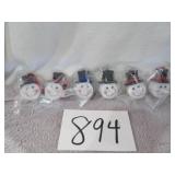 NEW SNOWMAN TEA LIGHTS