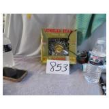 VINTAGE JEWELED STAR TREE TOP, WORKS