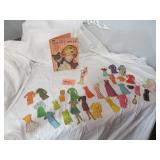 1966 HALEY MILLS CUT OUT DOLLS/WARDROBE