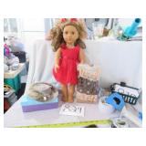 MY LIFE DOLL, NEW HAT, HOMEMADE DRESS