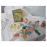 1966  BARBIE, SKIPPER, SCOOTER PAPER DOLLS