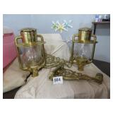 ANTIQUE 27" DIETZ PIONEER BRASS #1880