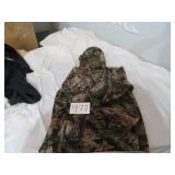 CAMO FLEECE SWEATER SHIRT SIZE M
