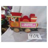 VTG CHRISTMAS CARD TRAIN