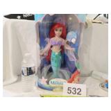 NEW DISNEY 18" MERMAID BRASS KEY