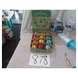 SHINY BRITE GLASS  ORNAMENTS