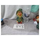CHRISTMAS DWARF ELF TROLL, SOFT PLASTIC