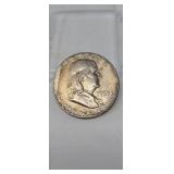 1963 Franklin half dollar
