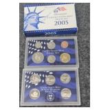 2005-S United States Mint Uncirculated coin set