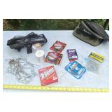 Outdoor Life fishing bag, new Trilene fishing