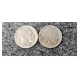 1926 and no date Buffalo Nickels