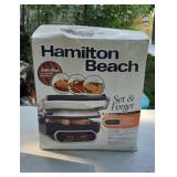 Hamilton Beach Set & Forgery Grill