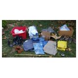 Mens clothes, shoes 13, shoe box