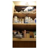 Contents in Cabinets you box items