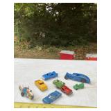 Tootsie toys with older cars