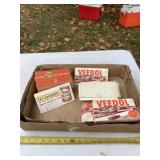 Veedol oil advertising ink cards