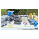 Compaq laptop, Sanyo VCR, speakers and more