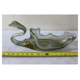 Murano style swan Nose broken