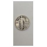 1929 Standing Liberty Quarter no mint mark