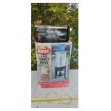 Nib 30 quart turkey fryer , steak rack