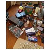 All contents on floor