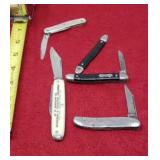 Picket knives advertising W W Barnhart co , Paris