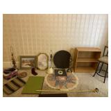 Book case, cushion chair 21ï¿½ floor to chair,