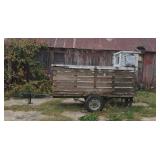 Homemade trailer 13ft 5 x 4ft 5