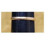 14k Yellow Gold Ring Mens size 13 Tested 1.73g