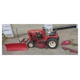 1970s Wheel Horse 12 Automatic riding mower comes