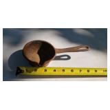 Vintage Cast Iron Lead Melting Pot Ladle w/Spout