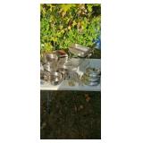 Pans ,lids,flatware new brownie maker